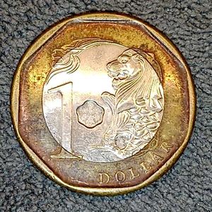 Singapore One Dollar Coin