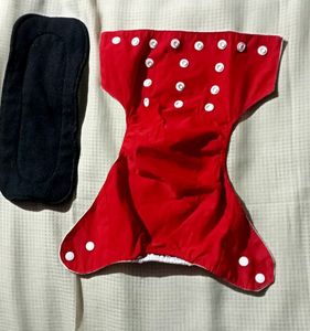 Reusable Diaper With Pad