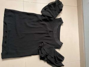 Black Cute Top