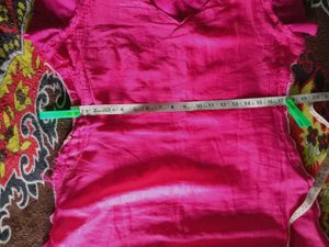 Pink Anarkali Set