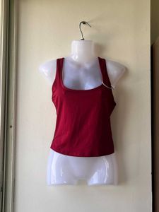 Maroon Tank Top