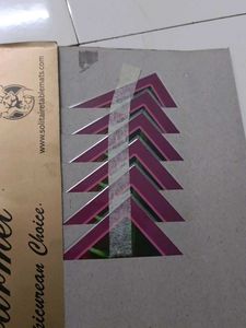 2 Side Dinning Table Mats Set Of 6+ 6 Coasters