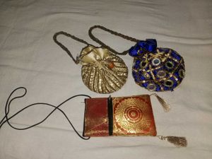 Ethnic Clutch &amp; Pouches Set