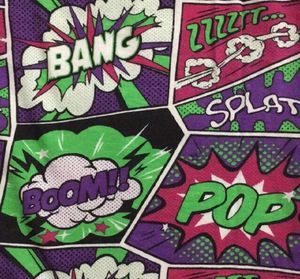 Comic Strip Pyjama Shorts