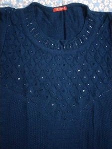 Elegant wool Navy Blue kurta