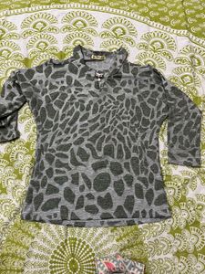 Animal Print Top