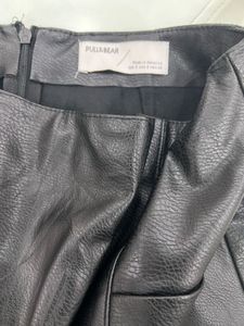Branded Leather Women’s Skirt
