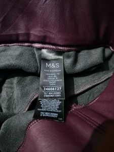 Stylish Faux Leather Leggings size fir 30 to 34