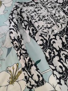 Black And White Kurta