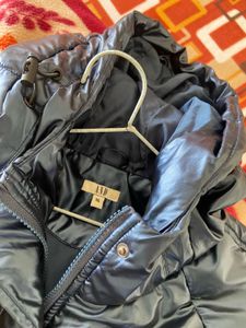 Stylish Blue Puffer Jacket