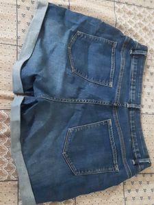 denim shorts