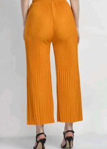Stylish Mustard Yellow Pants, palazzo