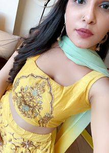 Yellow Lehenga Choli With Shrug