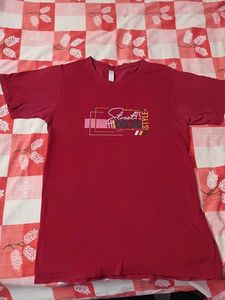 soft Graphic Print T-shirt