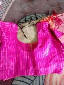 Jute Saree With Blouse