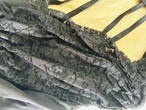 Elegant Black Lace Romper