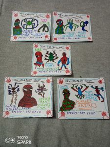 Spider-man VIP cards.