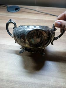Vintage Silver Sugar Bowl