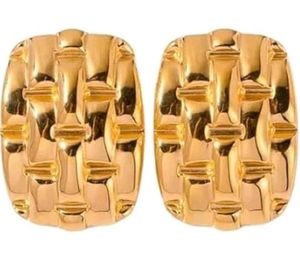 Golden Woven Earrings