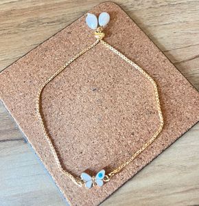 Butterfly Adjustable Bracelet