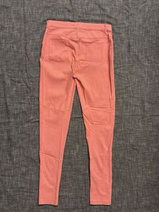 Coral Slim Fit Pants