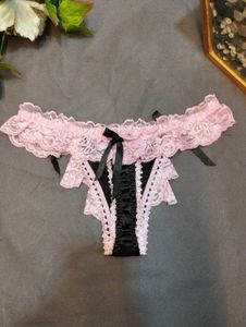 Stylish Lace G-string Panty 🌸