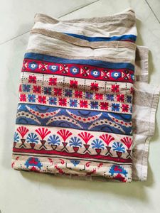 Colorful Patterned Fabric Piece