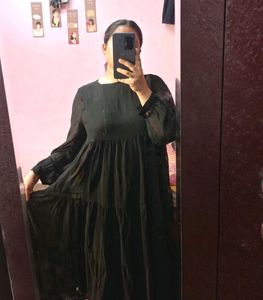 Today Sale🎉Black Anarkali Suit (Women&#39;s)