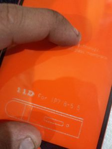 • I Phone 7-8 Tempered