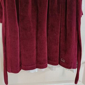 612 League Cute Vintage Velvet Party Frock