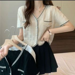 Chic Black Knit Cardigan