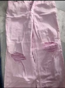 Ripped Pink Jeans ((Open For Swap))