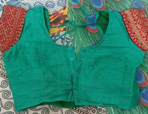 Elegant Green Saree