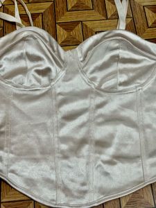 Satin Corset Top