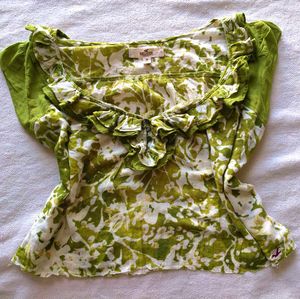 Fairycore Green Flowy Top 💚✨