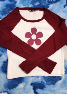 Flower Power Raglan Tee
