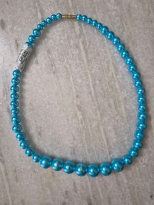 Blue Beaded Necklace