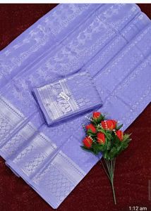 Elegant Lavender Saree