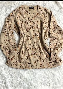Floral Print Pullover Sweater❤️