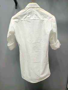 Semi Sheer Fabric (Transparent), Full Sleeve Shirt