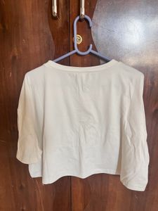 Urbanic White Crop Top