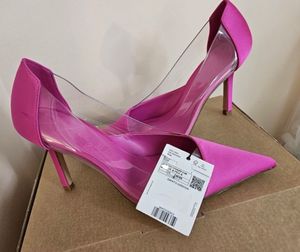 MANGO VINYL HEELS