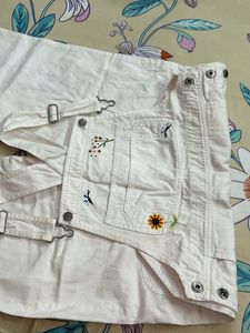 Women Designer Wide Leg Dungarees