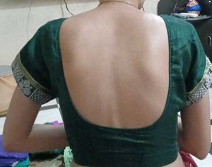 Elegant Green Blouse