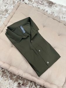 Olive Green Long Sleeve Shirt