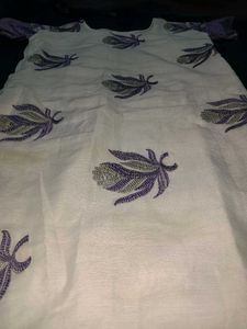 Floral Embroidered Kurta
