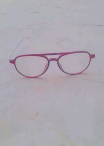 Stylish Pink Frame Glasses