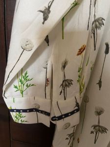 W Women’s Floral Print Collared Kurta (16)