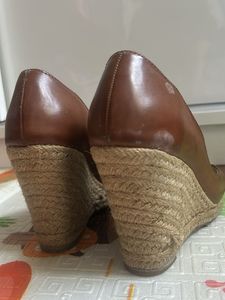 Dorothy Perkins Brown Wedges - Size 6