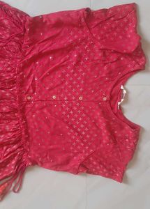Reddish Pink Kurta